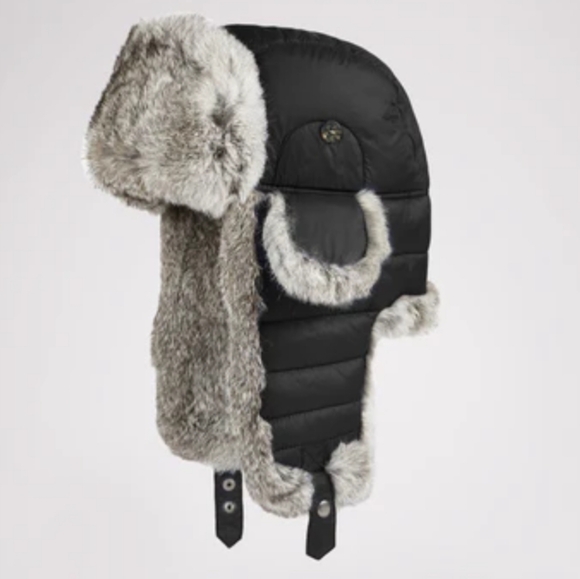 Pajar Accessories - NEW Pajar Wolf Rabbit Fur Trapper Unisex Hat